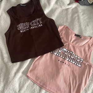 2 tank tops